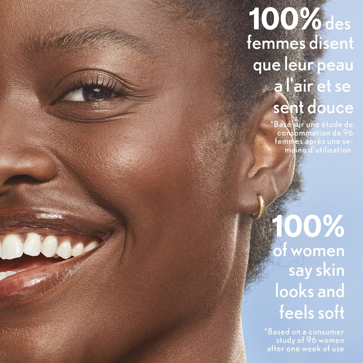 Clean Invisible Loose Powder, 100% natural origin pigments & only 15 essential non-clogging ingredients, lightweight, breathable formula