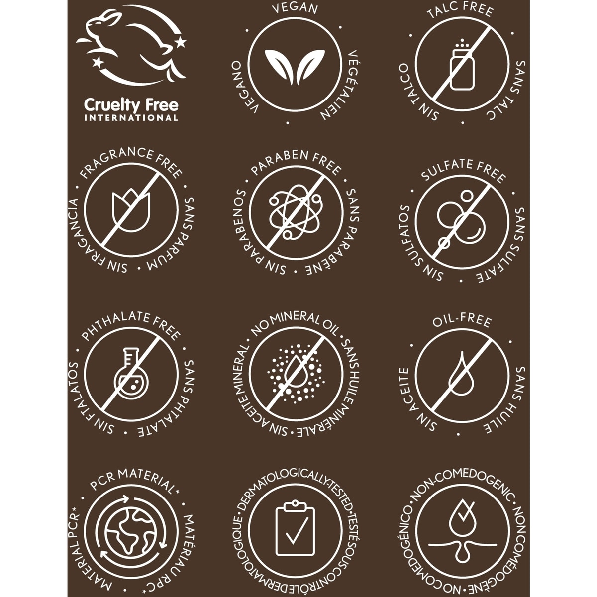 Poudre Libre Clean Invisible, pigments d'origine 100% naturelle, 15 ingrédients essentiels, n'obstruent pas les pores, légère et respirante