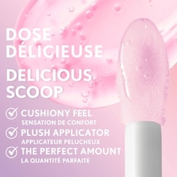 Clean fresh Yummy Gloss infused with Hyaluronic Acid and naturally-derived Antioxidants, clean, vegan and gluten-free 4