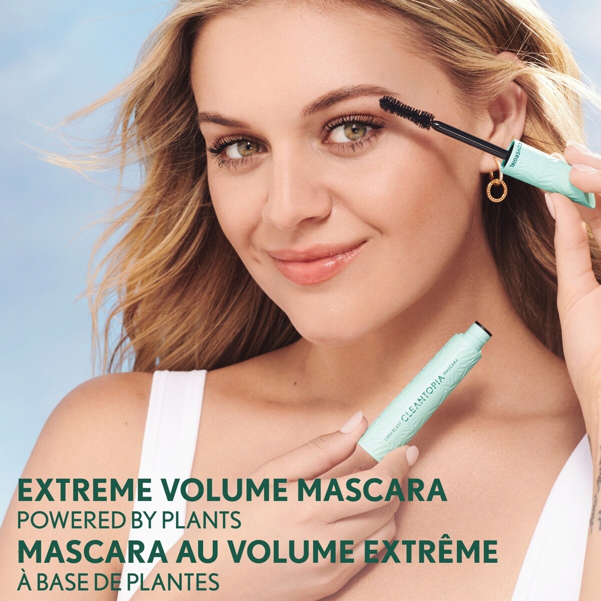 Lash Blast Cleantopia Mascara, clean Volumizing plant-powered vegan Formula