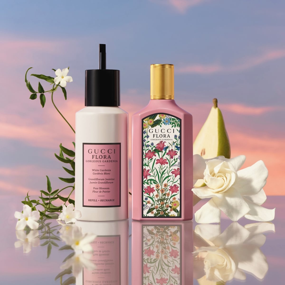 Flora Gorgeous Gardenia Eau de Parfum pour Femme Recharge