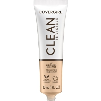 Clean Invisible, Foundation, Blendable Formula, Buildable Coverage, Lightweight, Natural Finish, Non-Comedogenic 2