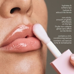 Lip Oil with Coconut Oil, hydrates, smoothes lips, natural plump effect 3