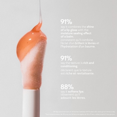 Lip Oil with Coconut Oil, hydrates, smoothes lips, natural plump effect 5
