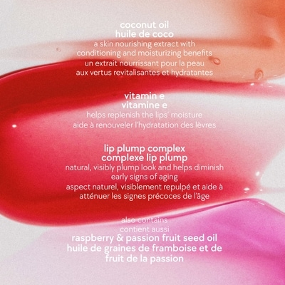 Huile à Lèvres à l'huile de noix de coco, hydrate, apaise, lisse & repulpe 4