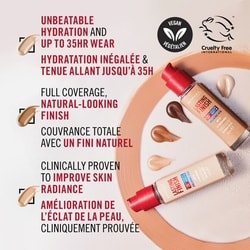 Lasting Finish 35 Hour Foundation, Long-Wearing, Hydrating, Vegan Formula, Full-Coverage 6