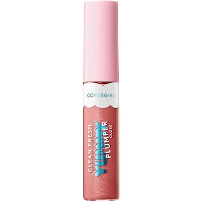 Clean Fresh Yummy Gloss, Plumper Gloss, Shiny Gloss, Vegan Formula, Volumizing Lip Plumper, Easy to Apply, Minty Flavor, 2