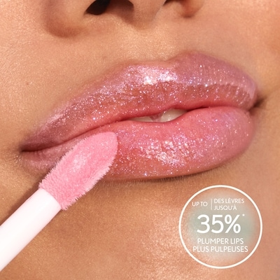 Clean Fresh Yummy Gloss, Plumper Gloss, Shiny Gloss, Vegan Formula, Volumizing Lip Plumper, Easy to Apply, Minty Flavor, 7