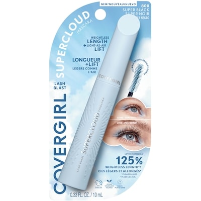 Lash Blast Supercloud Mascara, Long-Lasting, Doesn't Clump, Doesn't Smudge, Doesn't Flake, Vegan Mascara 2