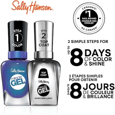 Miracle Gelโข Nail Colour, 2 Step Gel-like System, No UV Light Needed, Up to 8 Day of colour & shine 4