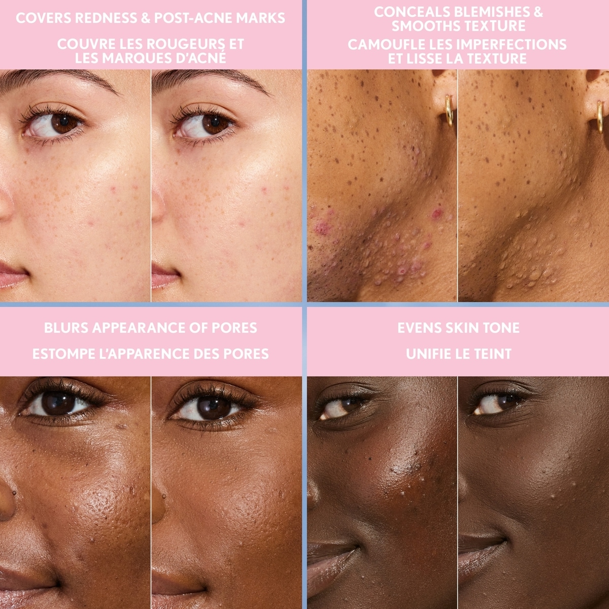 Clean Fresh Blurring Skin Tint, Liquid Foundation - Matte Finish with SPF 30