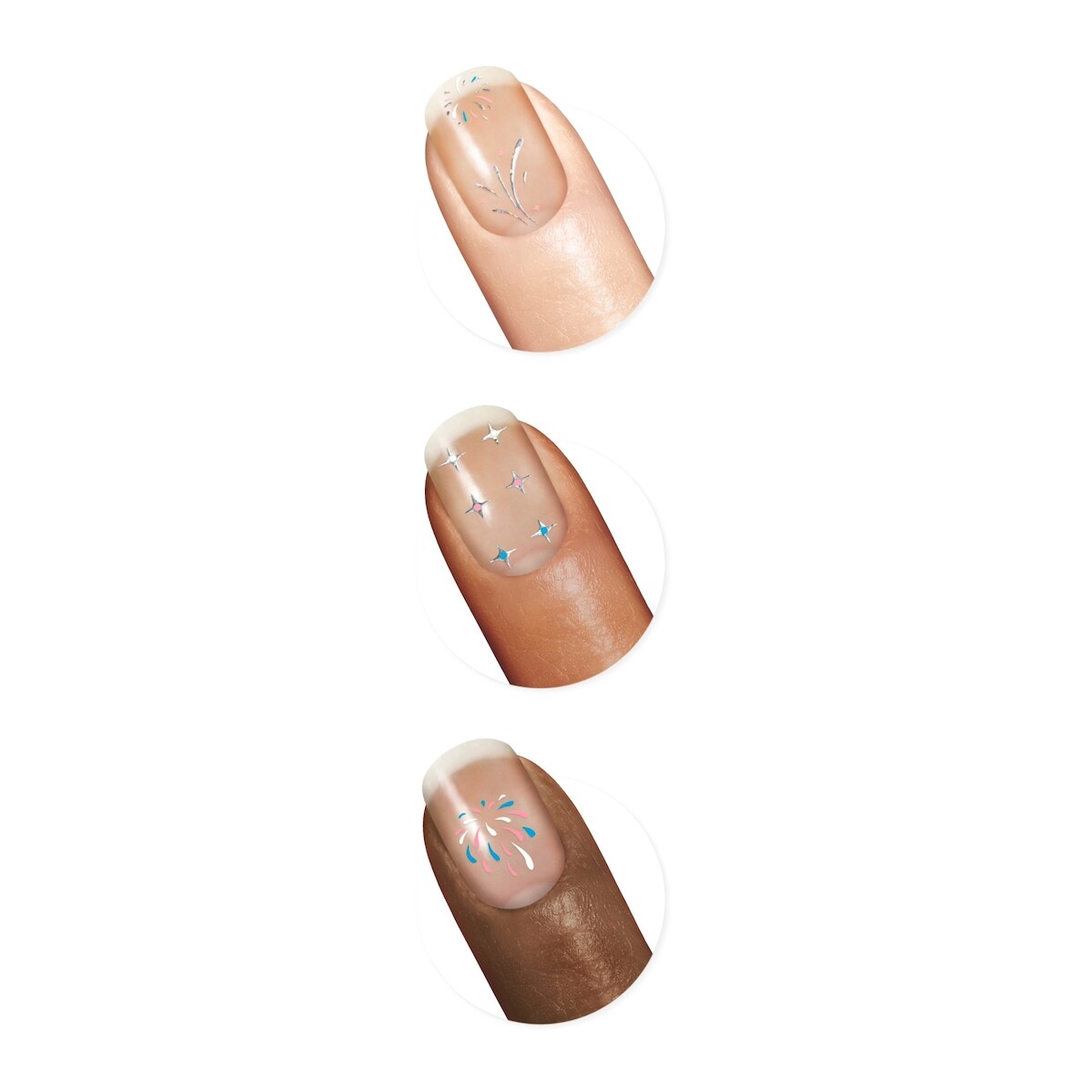 Sally Hansen Insta-Dri X Pride, Décalques pour ongles à effets de salon