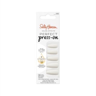 Salon Effects Perfect Press-On Nails, Non-Damaging Manicure, Easy to Apply