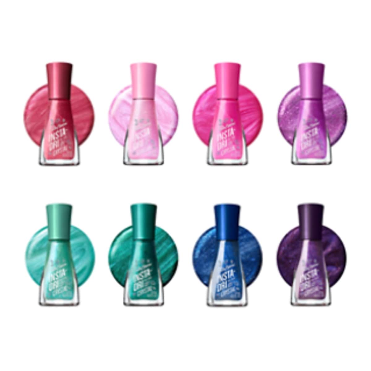 Insta-Dri® Nail Polish, 3-in-1 formula with built-in base and top coat. 1 Stroke