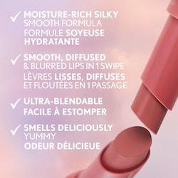 Clean Fresh Yummy Blur, Lipstick, Blurring Effect, Matte Lip Color, Vegan Formula 6