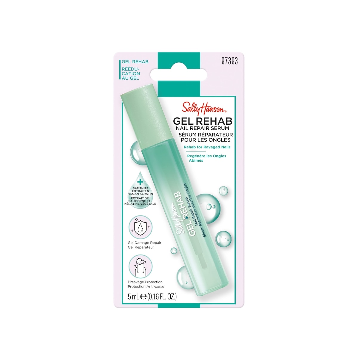 Gel Rehab Nail Repair Serum​, Nail Care, Gel Nail Polish Damage Repair