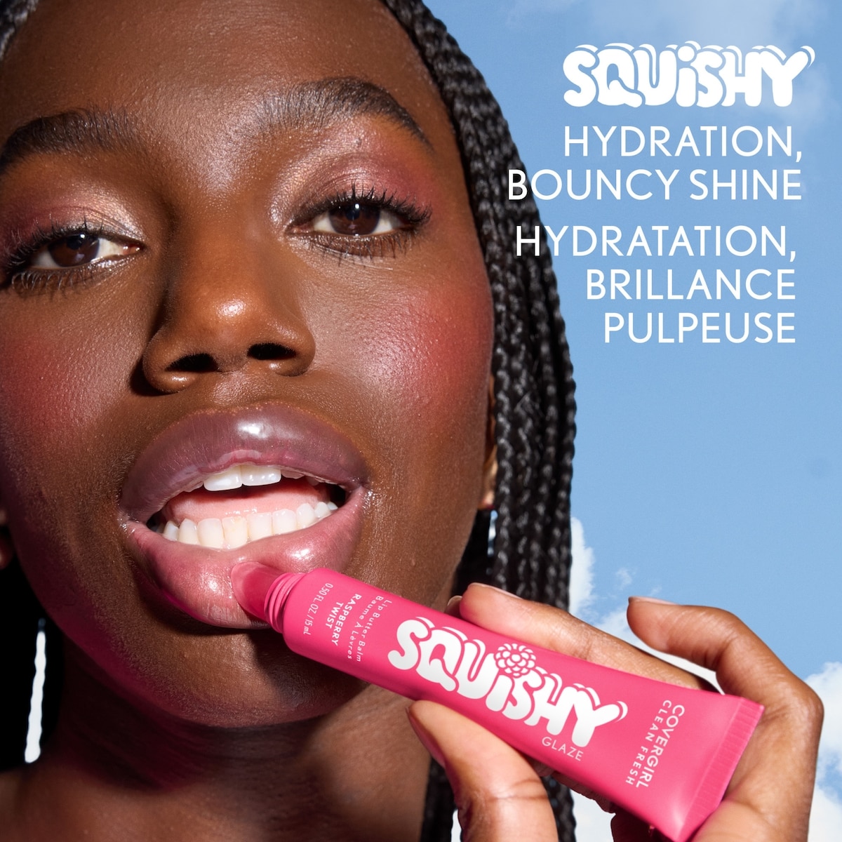 Clean Fresh Squishy Glaze Lip Butter Balm