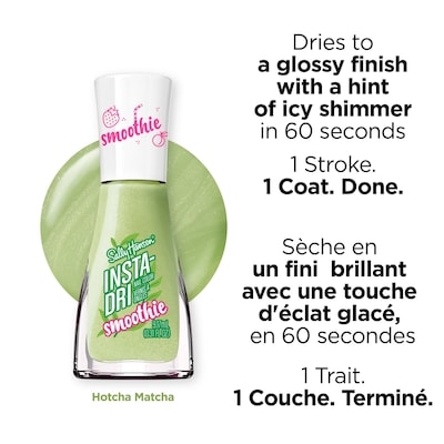 Insta-Dri the Smoothie Shop Collection Nail Polish, Satin-Matte Finish, Quick-Dry Nail Polish, One-Coat Application 4