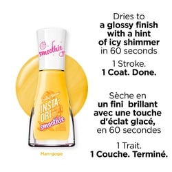 Insta-Dri the Smoothie Shop Collection Nail Polish, Satin-Matte Finish, Quick-Dry Nail Polish, One-Coat Application 4