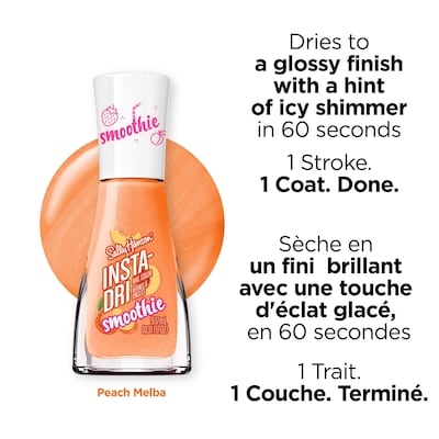 Insta-Dri the Smoothie Shop Collection Nail Polish, Satin-Matte Finish, Quick-Dry Nail Polish, One-Coat Application 4