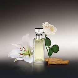Coffret cadeau trio Calvin Klein Eternity : eau de parfum pour femme, lait corporel et gel douche 3