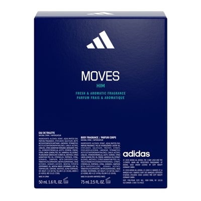 Moves for Him Giftset including Eau de Toilette (50ml) and Body Fragrance (75ml), for him 3