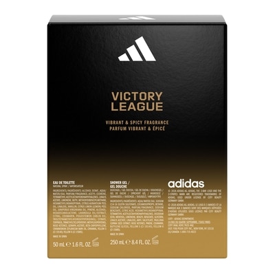 Victory League Giftset including Eau de Toilette (50ml) and Shower Gel (250ml), For Him, Vibrant & Spicy Fragrance 3