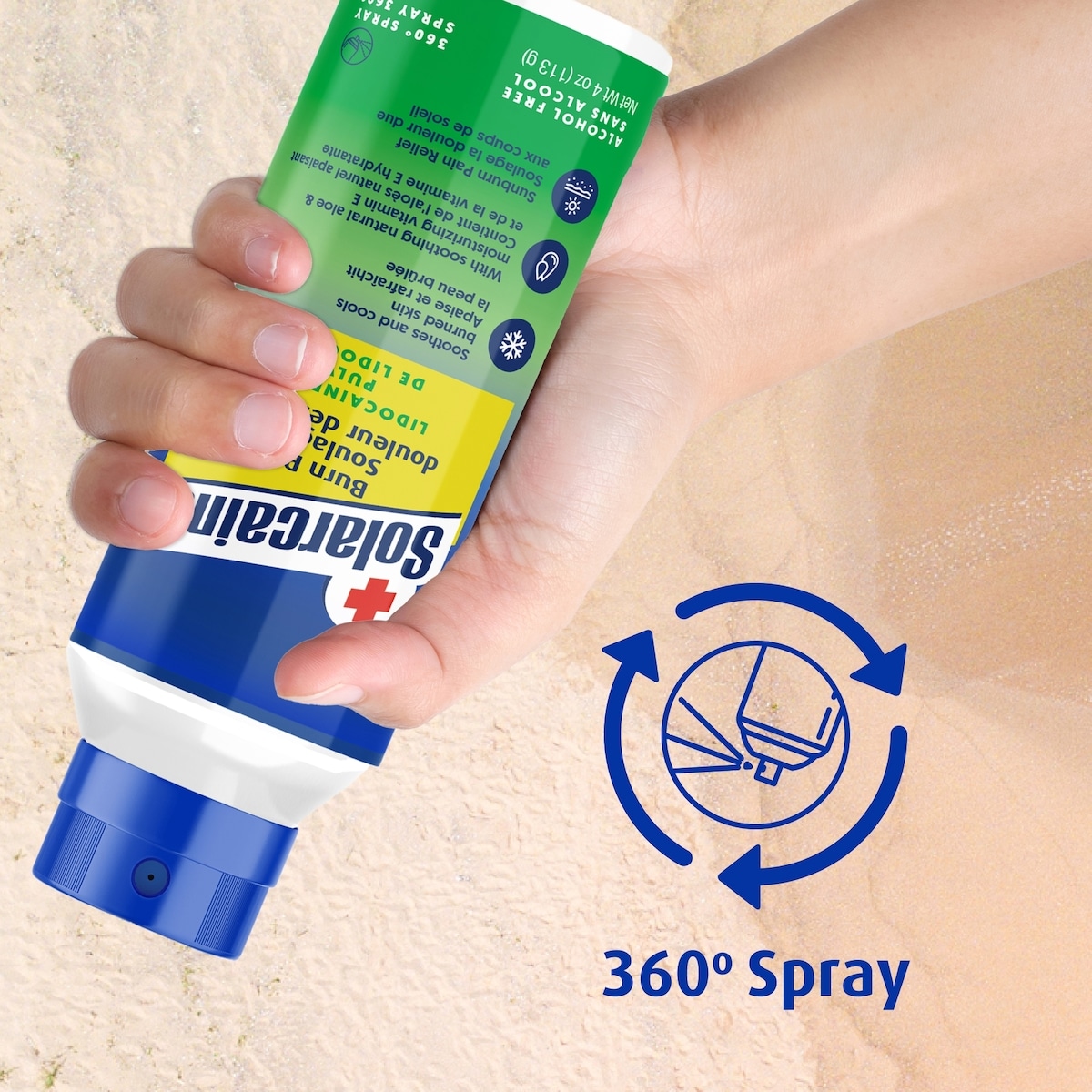 Solarcaine First Aid Lidocaine Spray