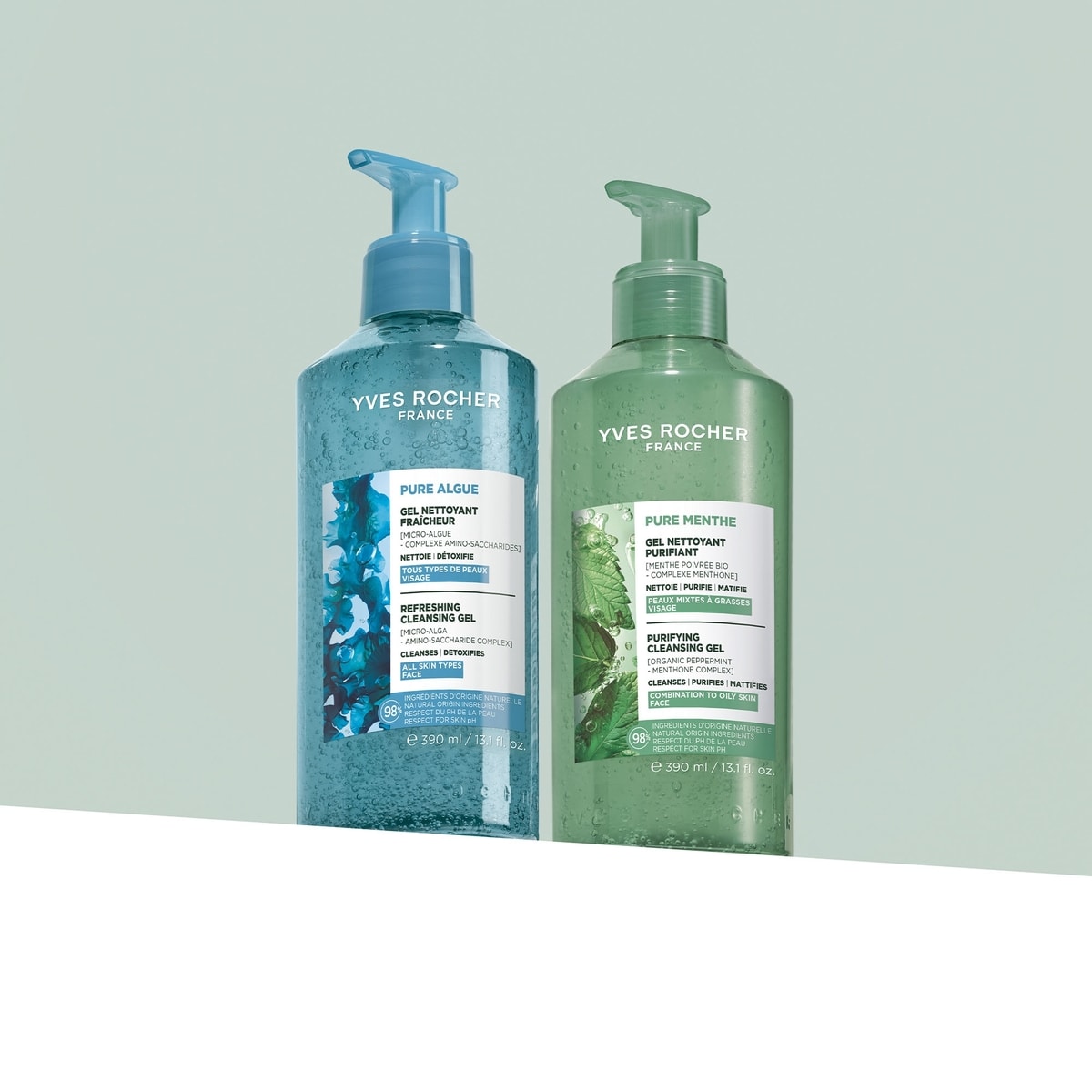 Pure menthe purifying cleasing gel