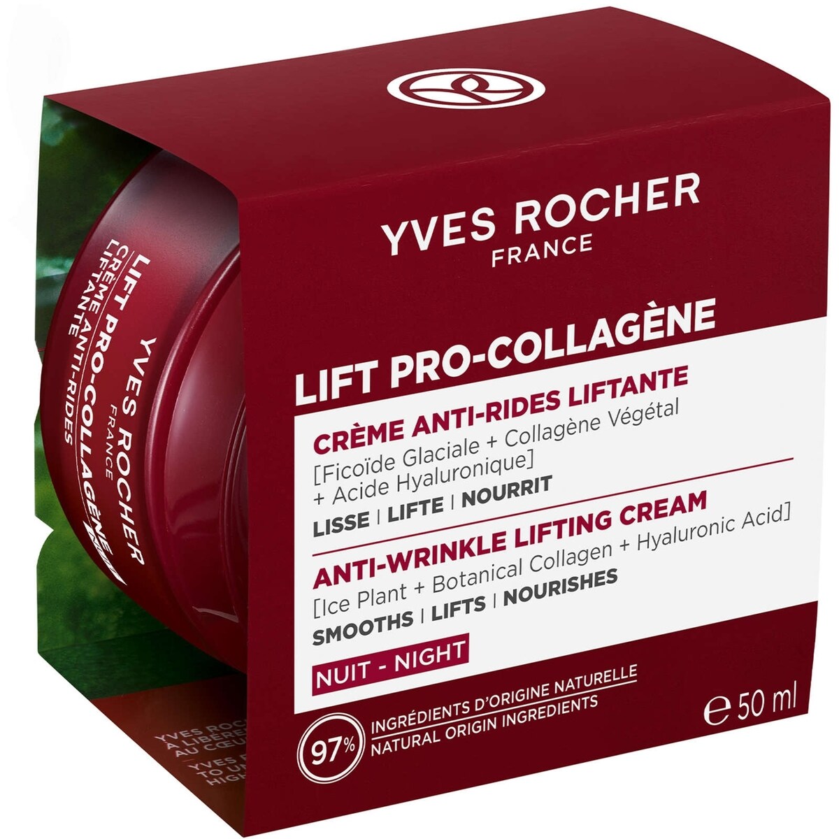 Crème anti-rides liftante - nuit