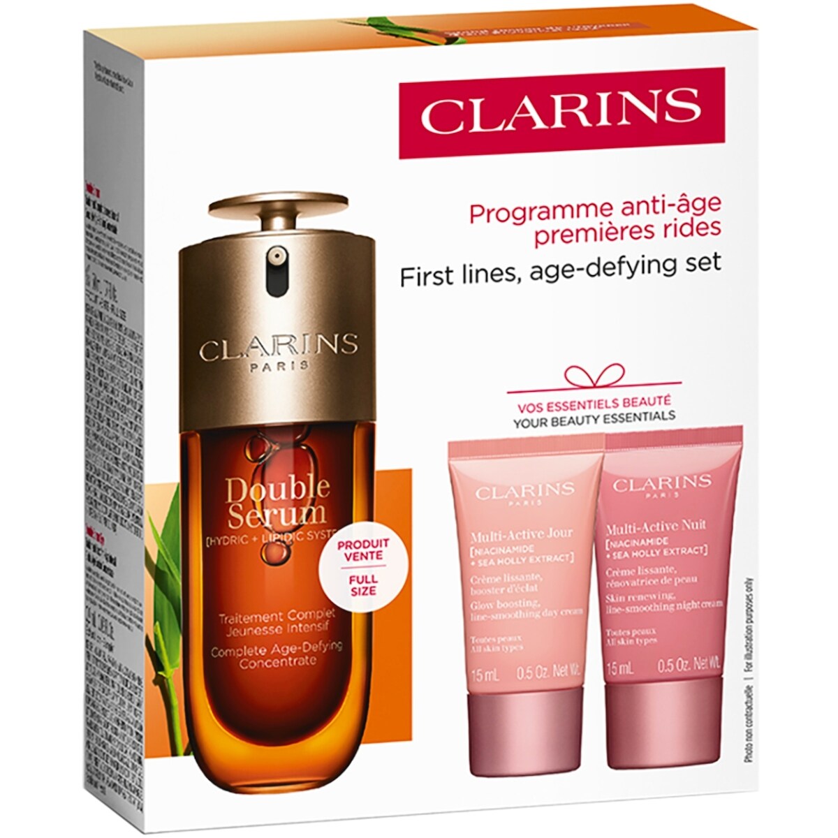 Double Serum & Multi-Active - First lines, age-defying set
