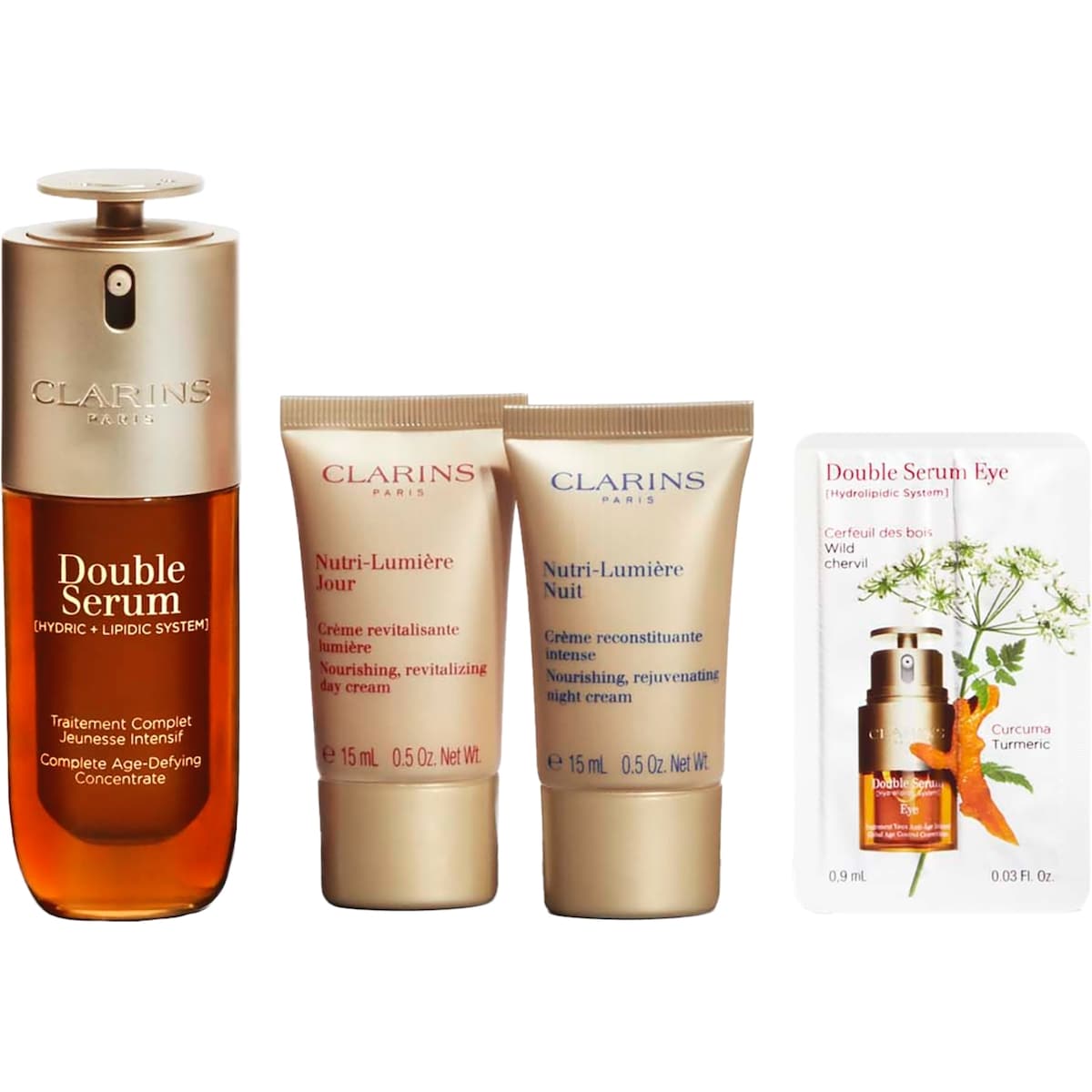 Double Serum & Nutri-Lumière - Nourishing, age-defying set