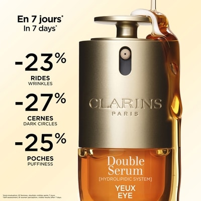 DOUBLE SERUM Eye Brightening + Depuffing Anti-Aging Concentrate 2