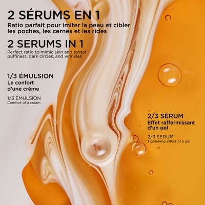 DOUBLE SERUM Yeux Concentré Anti-Âge Éclat et Anti-Poches 5