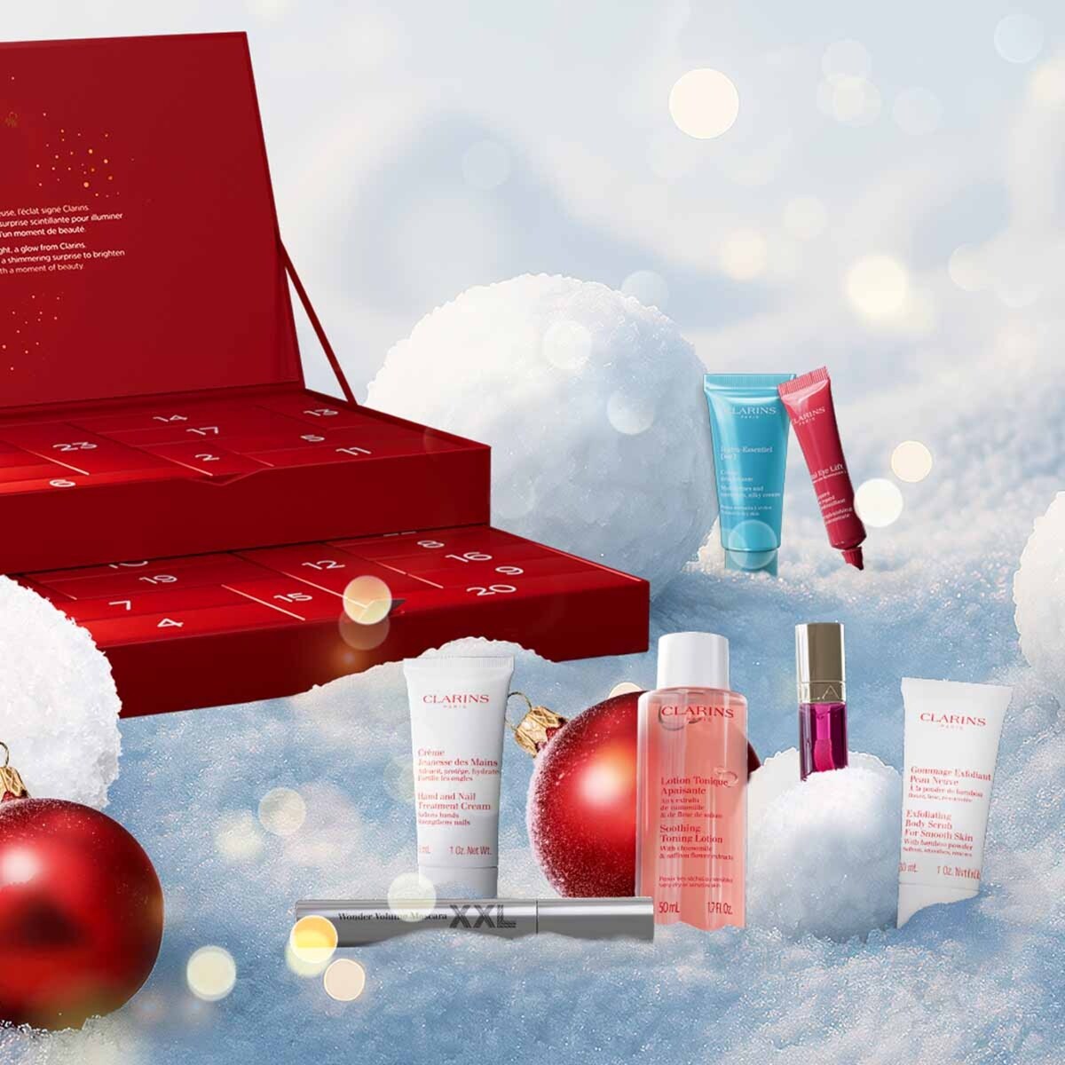 Clarins Advent Calendar 24 boxes | Shoppers Drug Mart