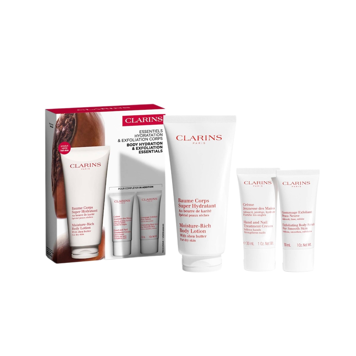 Body Hydration & Exfoliation Essentials