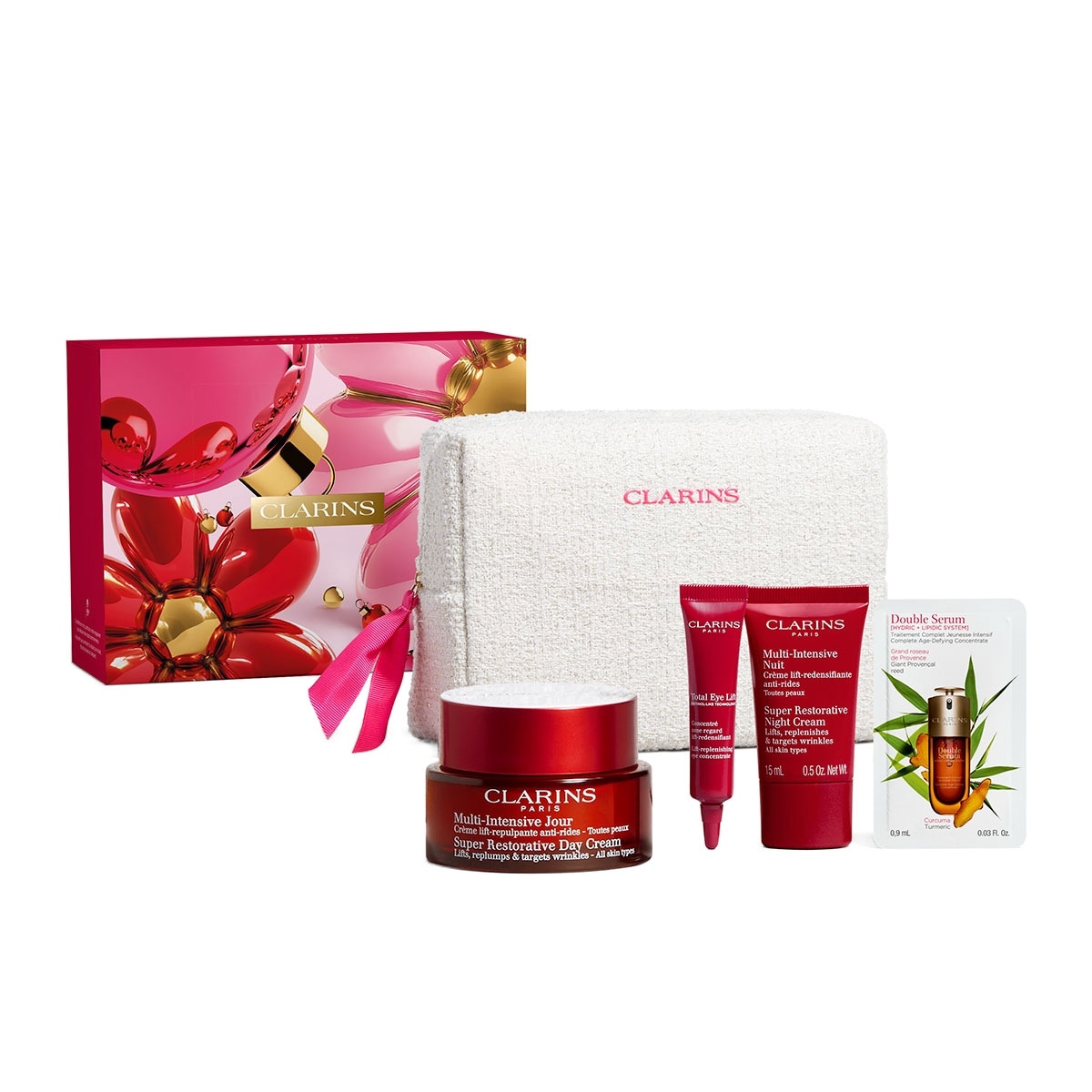 香水4種まとめ売り（CLARINS他）　中古品・蓋なし商品あり Clarins Super Restorative Collection | Shoppers Drug Mart