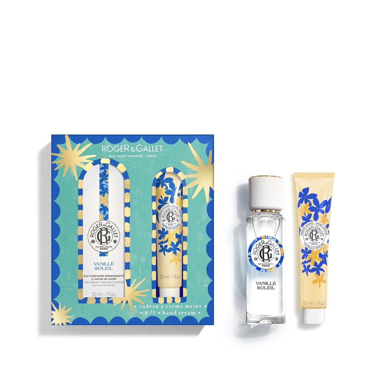VANILLE SOLEIL Wellbeing Fragrant Water & Hand Cream Set