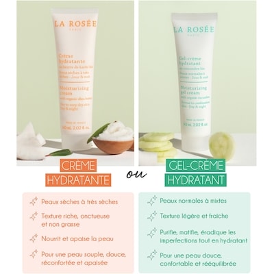 Gel-crème hydratant au concombre BIO 5