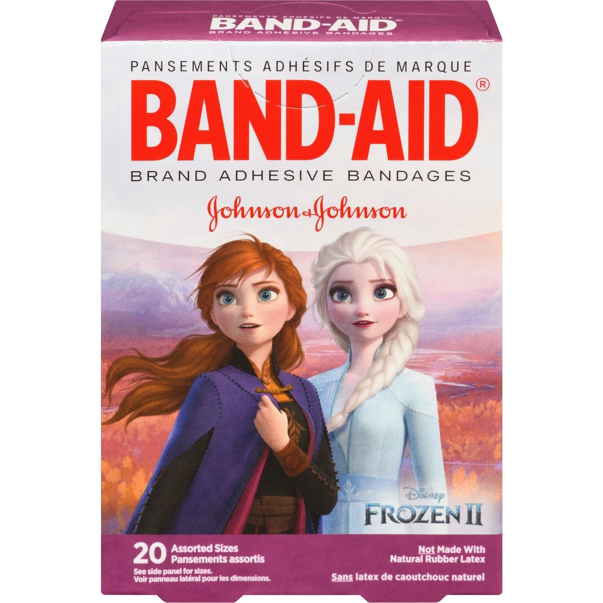 Pansements adhésifs pour enfants, Disney Frozen