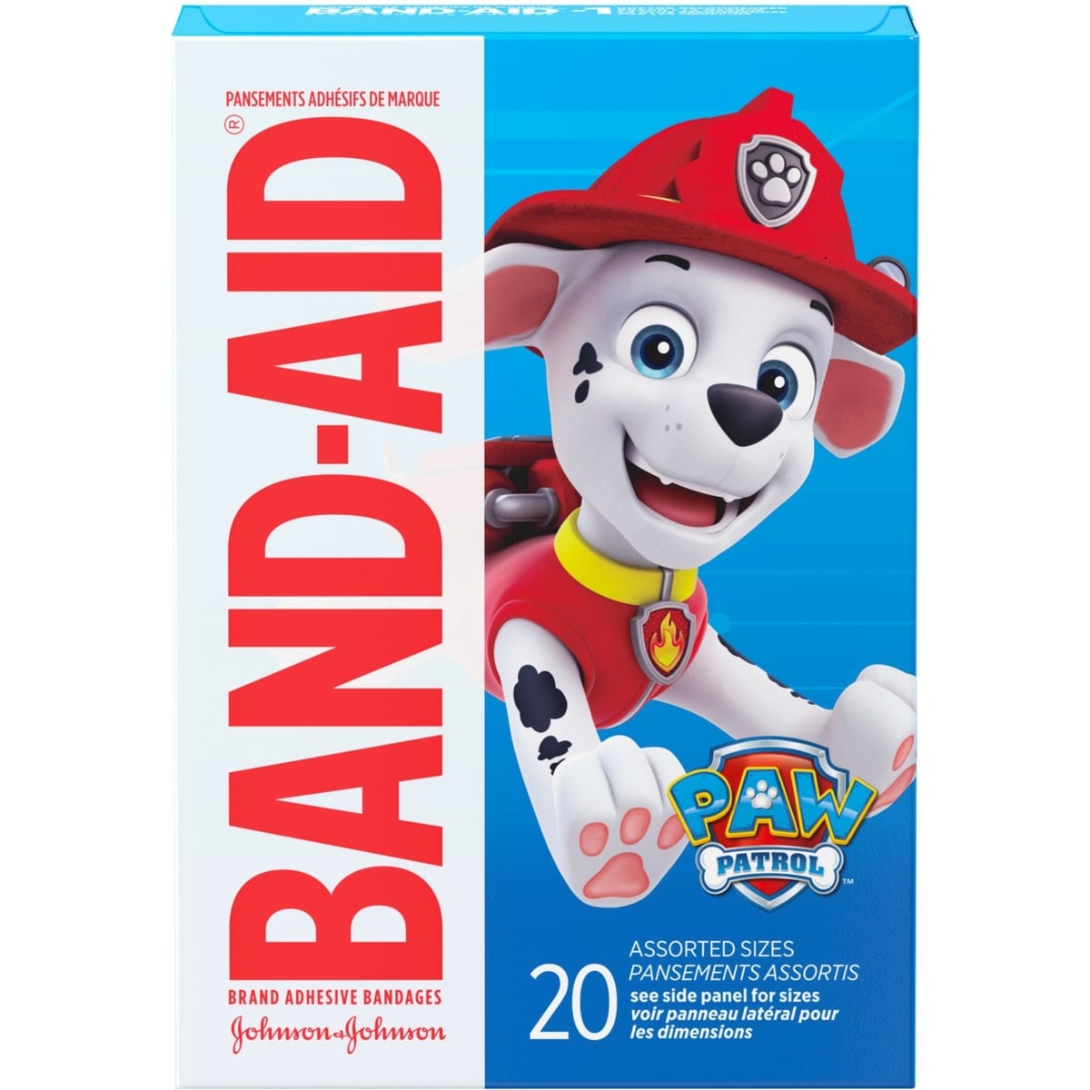 Pansements adhésifs pour enfants, Nickelodeon Paw Patrol