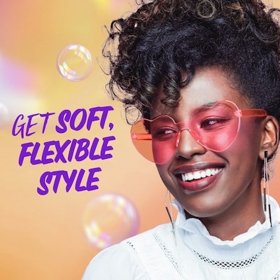 Mega Flexible Trial Hair Spray for Curly Hair, Straight Hair, and Wavy Hair 2