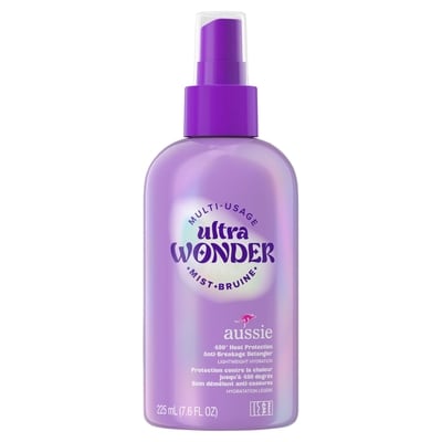 Ultra Wonder Daily Mist Lightweight Multi-Use Detangler, silicone-free, for All Hair Types and Curls