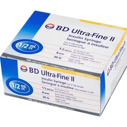 Ultra-Fine 0.5ML 30G 8MM Syringe (5/16") 3