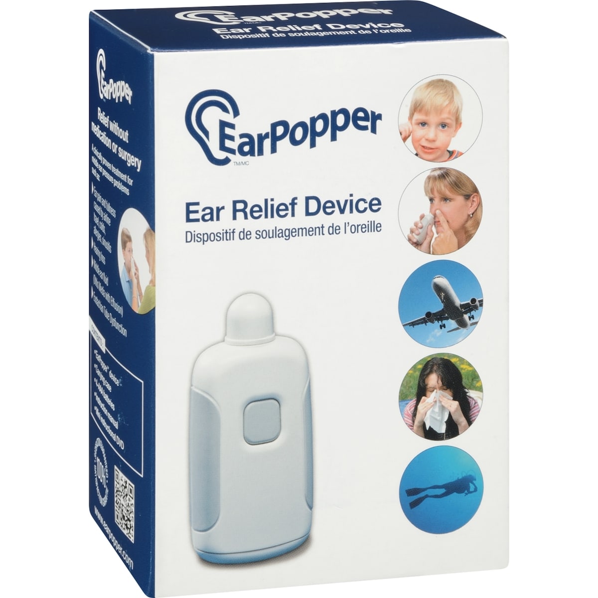 Dispositif de soulagement de l'oreille