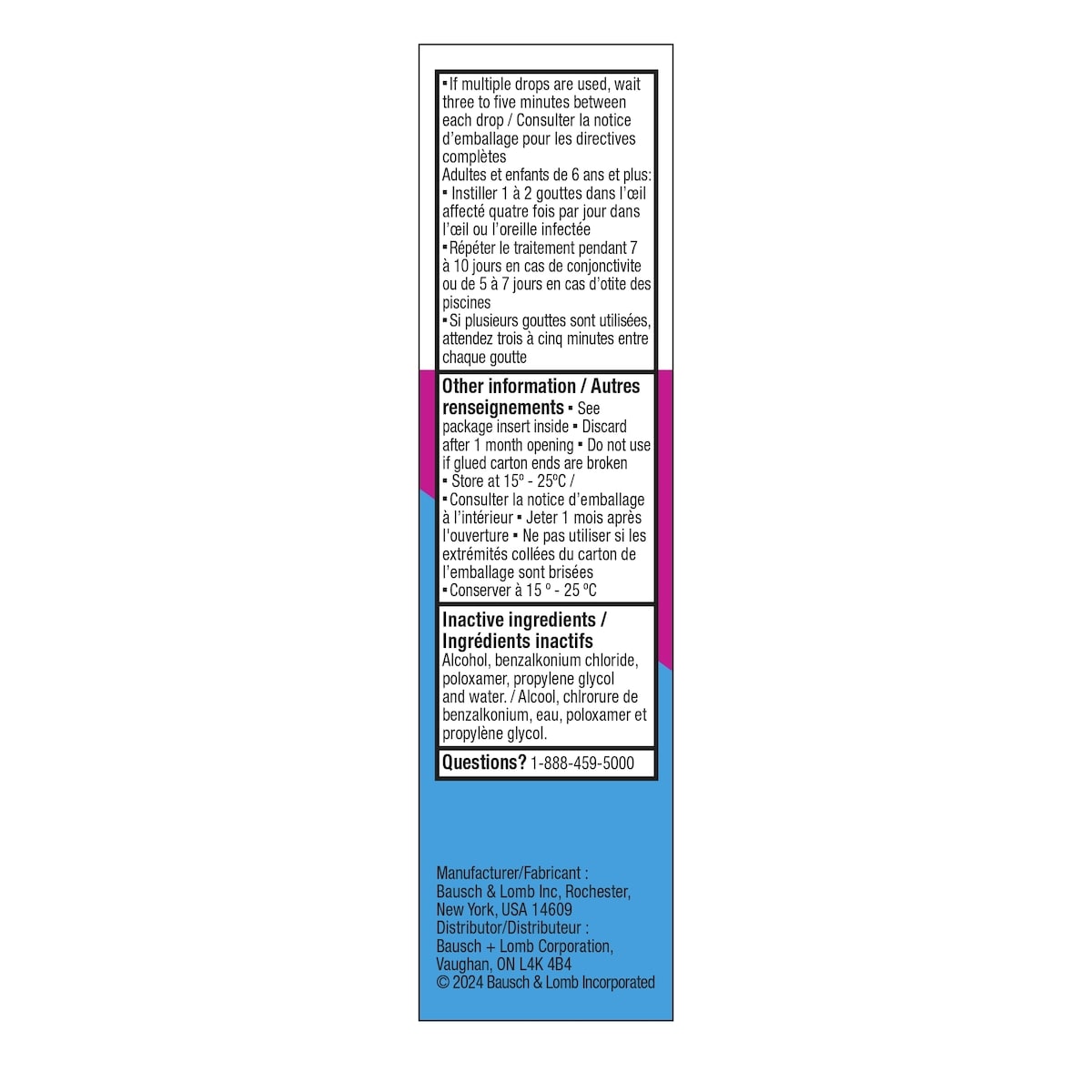 Soothe Gouttes antibiotiques