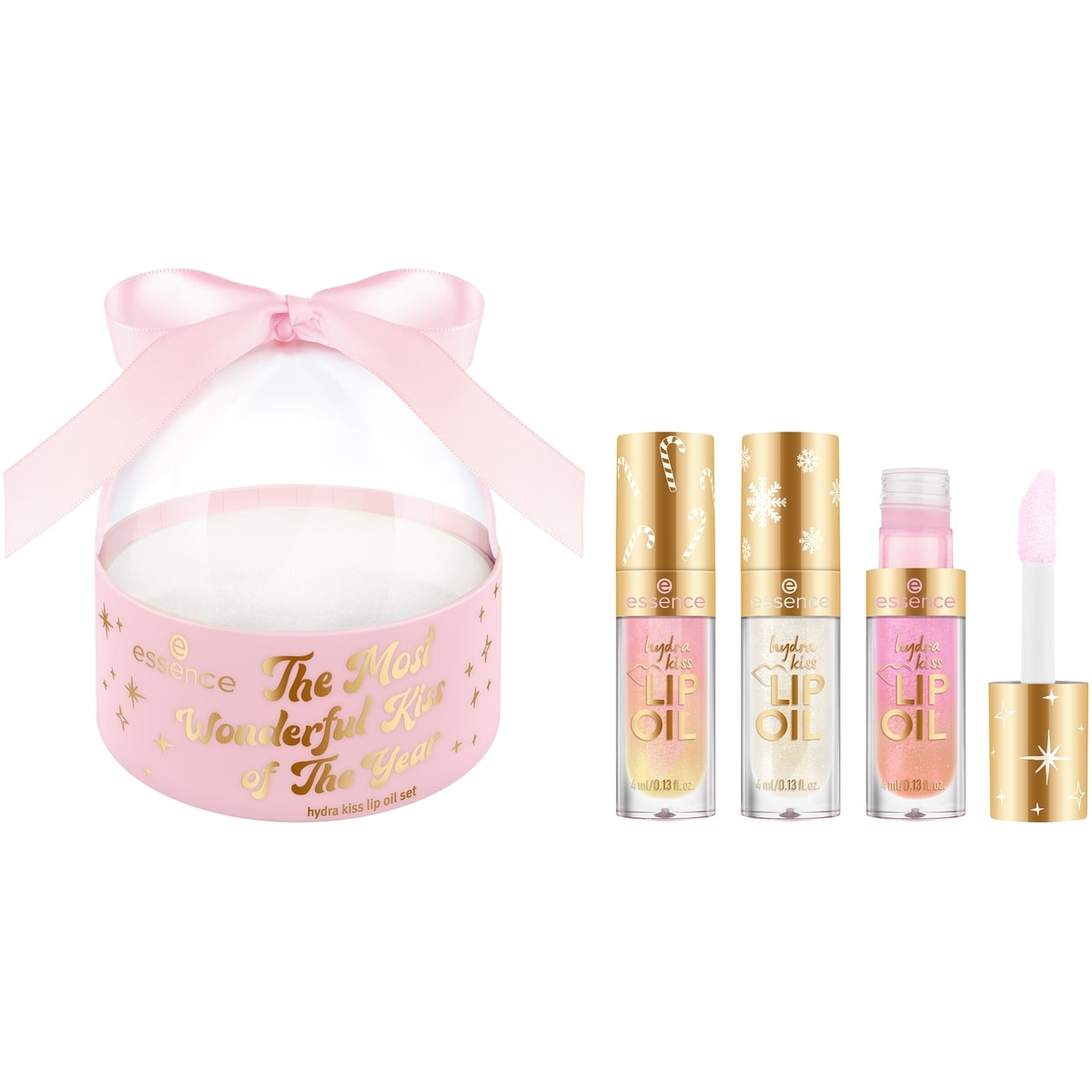 The Most Wonderful Kiss Of The Year Hydra Kiss Lip Oil Set
