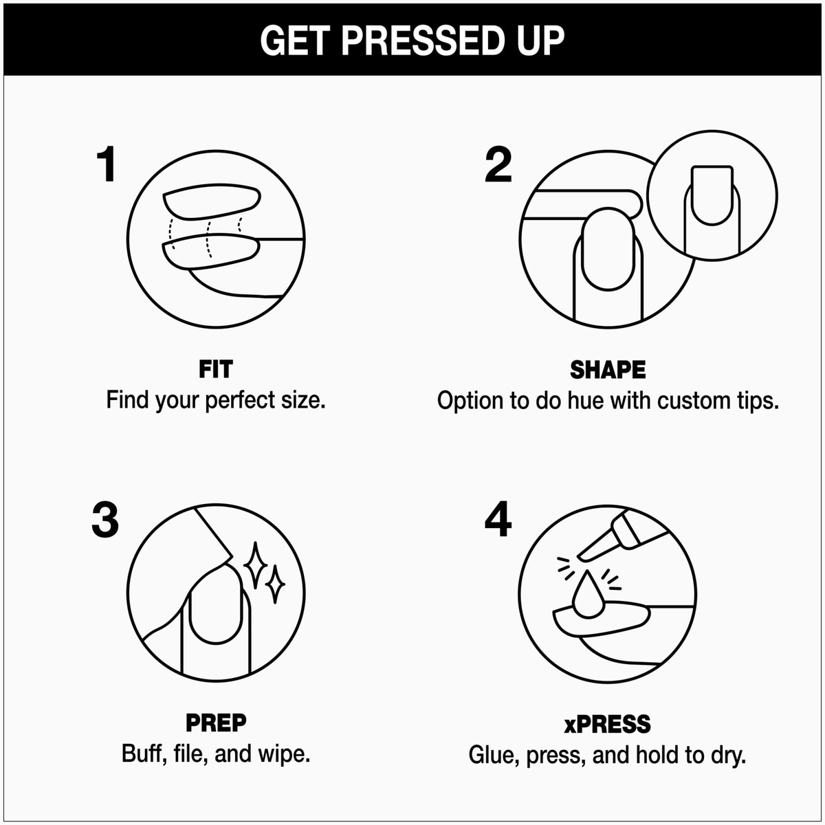 xPRESS/ON Press On Nails