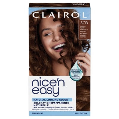 Nice'N Easy Permanent Hair Dye, Superior Natural Looking Colour