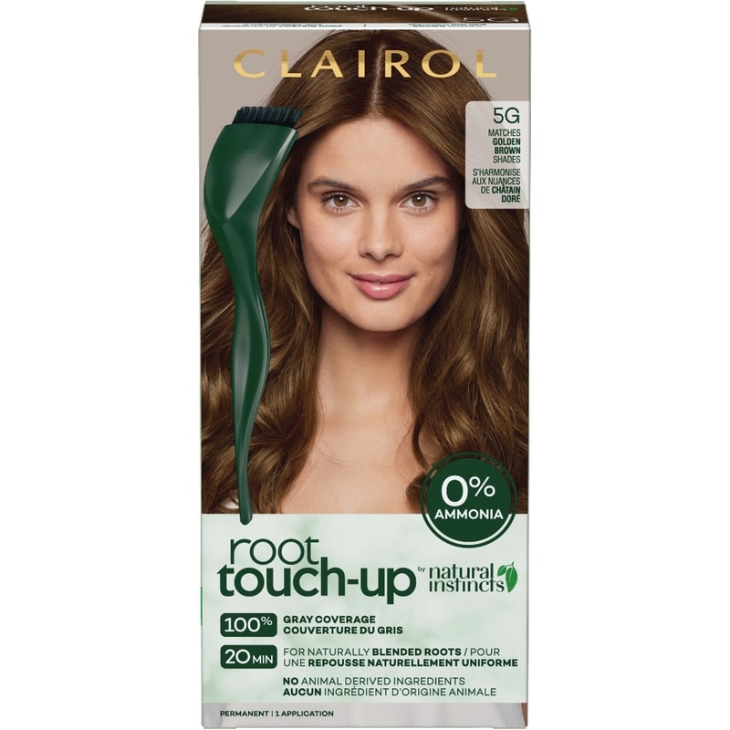 Root Touch-Up by Natural Instincts Permanent Hair Dye with 0% ammonia